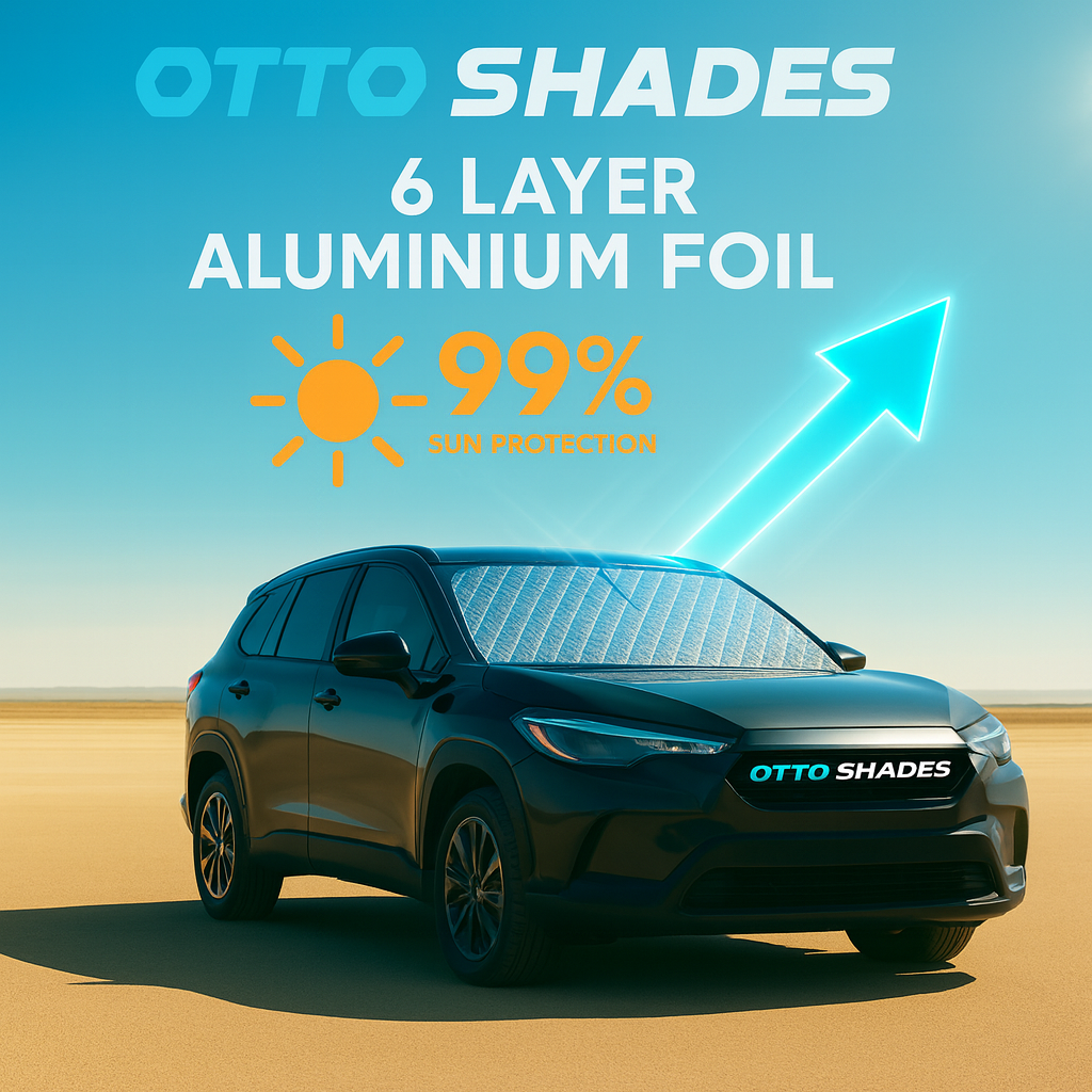 Premium WindScreen Sunshade for BYD Denza B5 2025-2026 Thick 6-Layers Foldable Sunshade UV Protection