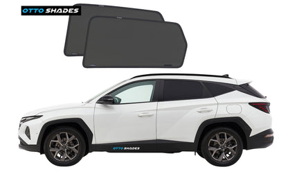 OTTO Shades Custom Magnetic Mesh Sunshade for Hyundai Tucson 2021-2025, Side, Rear & Port Windows Sun Blind for Baby Protection